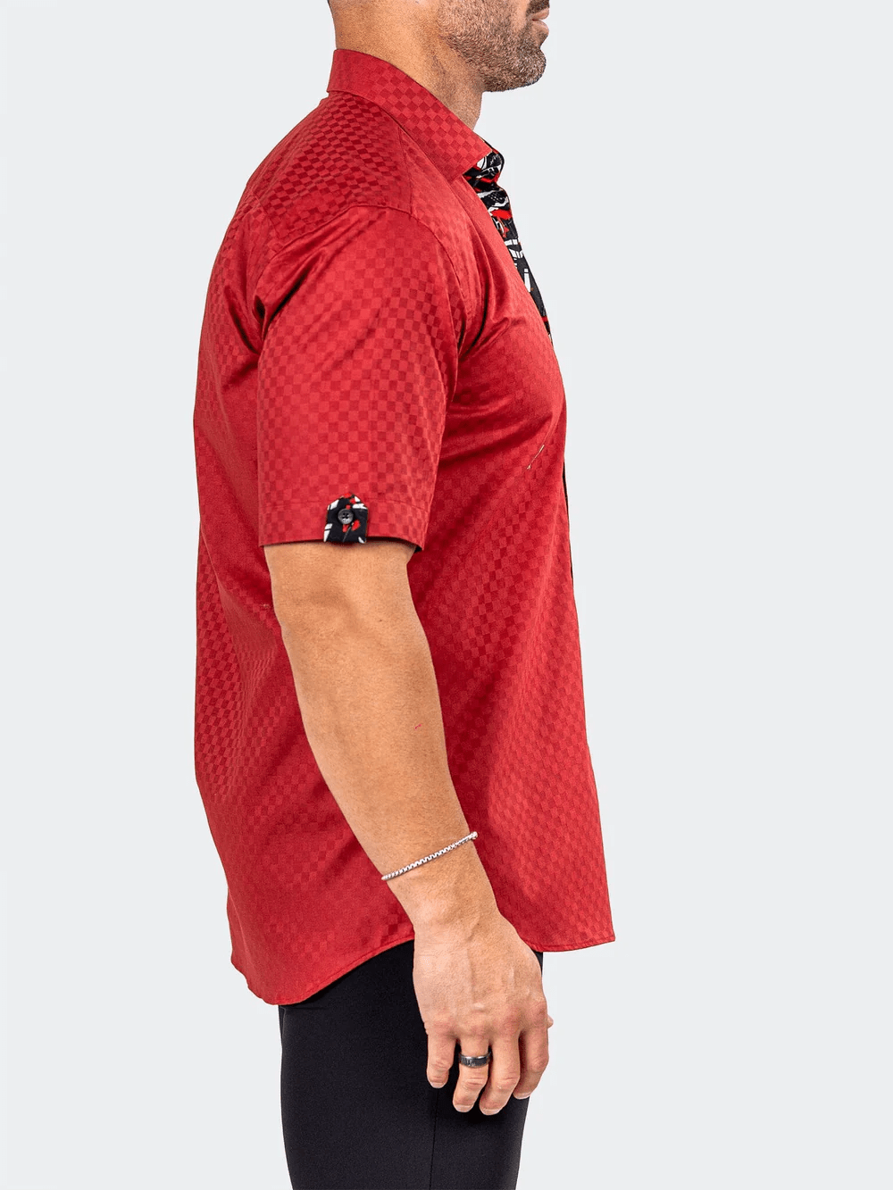Galileo Marthyr Check Red Shirt - Vie Sauvage