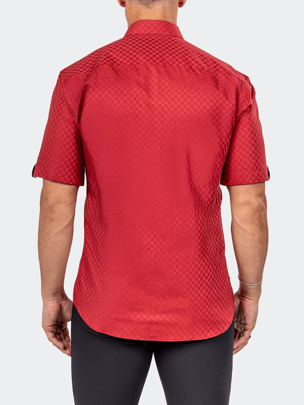 Galileo Marthyr Check Red Shirt - Vie Sauvage