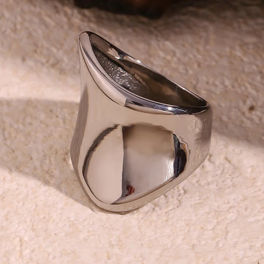 Silver Morphed Ring