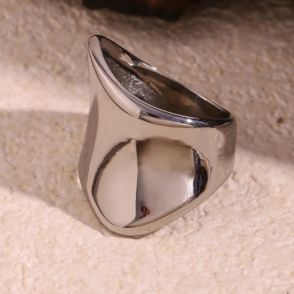 Silver Morphed Ring