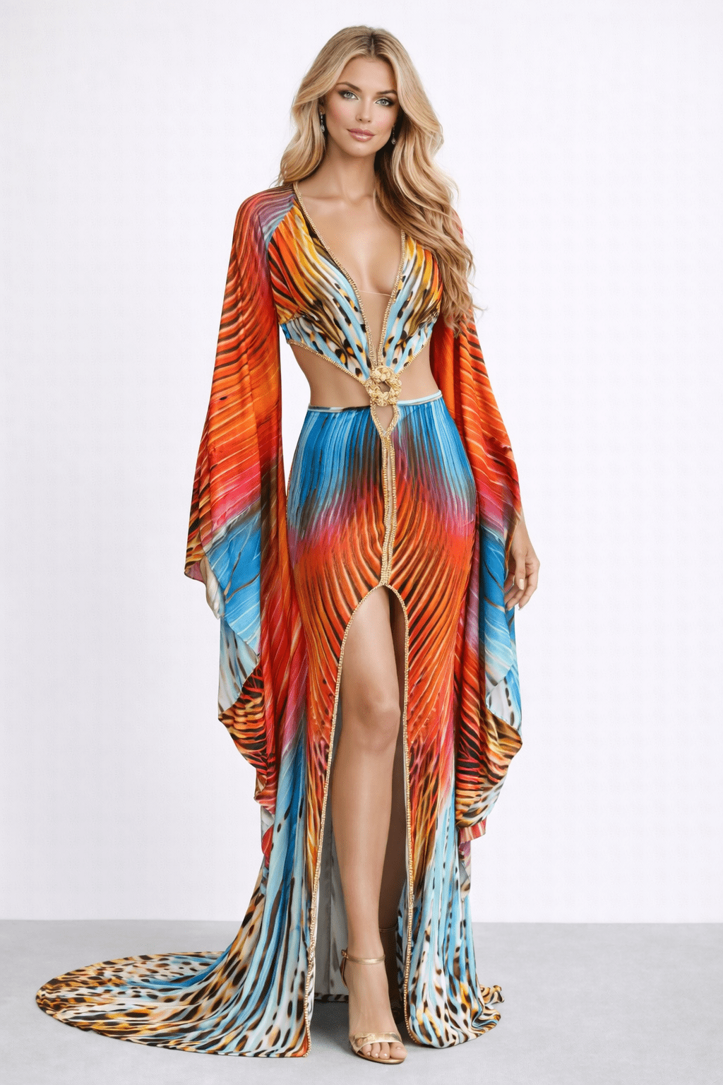 Seraphina Cape Gown - Vie Sauvage