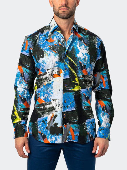 Fibonacci Wavey Blue