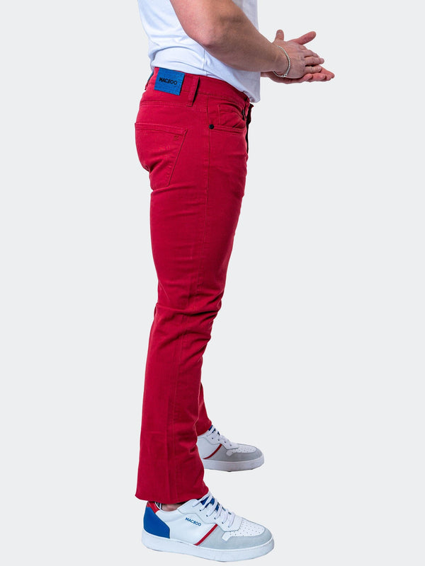 Jeans Claret Red