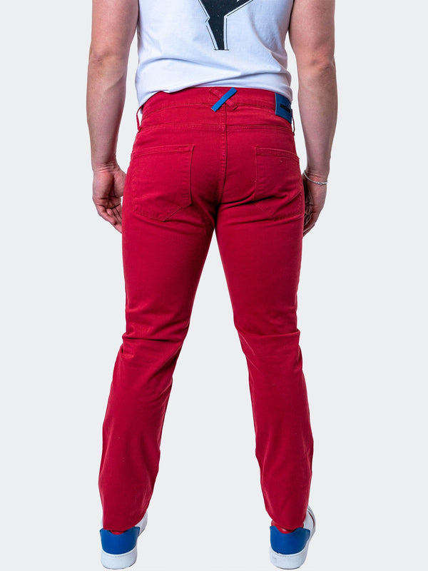 Jeans Claret Red